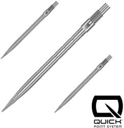 Harrows Darts fémhegy Harrows Quick Point Micro Grip ezüst, 35mm