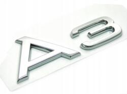 AC A3 Jel Embléma Audi A3 8L 8P 8V Hátsó Ajtóra Csomagtérajtóra
