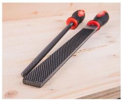 EXTOL PREMIUM 5 év ráspoly 250mm kerek, C45 acél, vágat 2, finom, TPR gumis műanyag nyél (8803754)