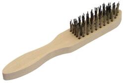  drótkefe 5 soros fanyelű ; 280mm hosszú, 25mm szálhossz (84921)