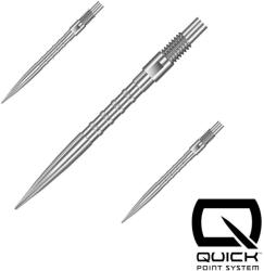 Harrows Varf darts Harrows Quick Point HM Grip argintiu, 26mm (QPS0014)