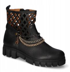 DAMISS Bokacsizma Damiss 513 Fekete lico R 37 (513 Czarne lico)