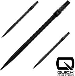 Harrows Varf darts Harrows Quick Point HM grip negru, 40mm (QPB0013)