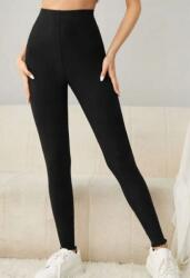 Shein Testhezálló Női Leggings Fekete 34 V7Z