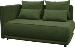 Ramely Canapea extensibila, verde, pe stanga LIAMI Canapea