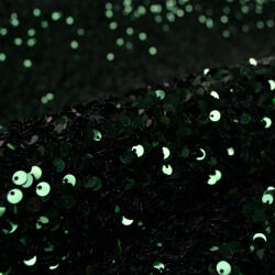 Takoy Material elastic cu paiete Pepi verde