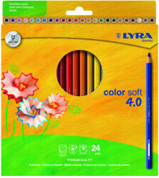 LYRA 26- Színes ceruza Lyra 24 darabos Color Soft 4.0 - 2421240