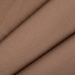 Takoy Popelín pamut anyag David sötét bézs