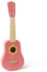  Kids Concept Kytara růžová s květinovým vzorem