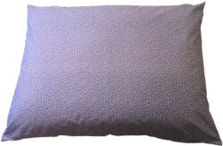  100% pamut nagypárna huzat 70x90 cm kék alapon- apró fehér virágok