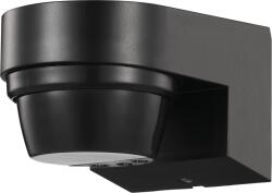 TRACON Detector de mişcare infraroşu, ST, negru 220-240 VAC, 12 m, 240(360)°, 10 s-15 min, 3-2000 lux, IP65 (TMB-118XB)