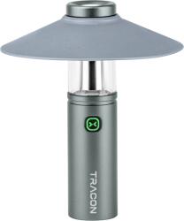 TRACON Lanternă LED cu acumulator 3W, 6000/3000K, 3.7V 1500mAh, 150lm, IP44, 12h (STLCAMP3W)