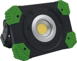 TRACON Proiector instalator LED, portabil, cu funcție acum. extern 10W, 4000 K, 3, 7 V, 4400 mAh, Li-Ion, 1000 lm, 3 h, IP54 (STLFLU10W)