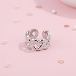 Pink Dream Beauty Lyara - ezüst színű állítható gyűrű