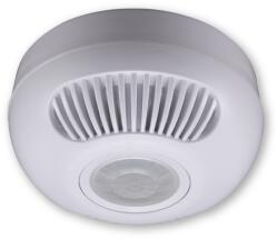 TRACON Detector de mişcare infraroşu, ultrasonic, de tavan, alb 230 VAC, 16x12 m, 360°, 10 s-30 min, 3-2000 lux, IP20 (TMBU-47)