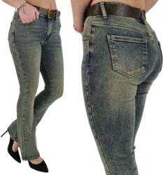 M. Sara Prémium női nadrág M. Sara harang farmer sötétkék széles szár (22202220) - allegro - 9 125 Ft