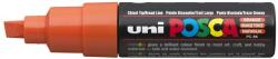 uni Dekormarker, 8 mm, vágott, UNI „Posca PC-8K, narancssárga (TUPC8KN)