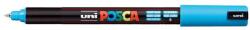 uni Dekormarker, 0, 7 mm, UNI „Posca PC-1MR, világoskék (TUPC1MRVK)