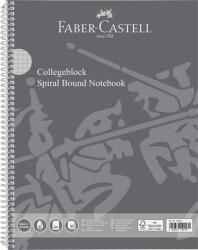 Faber-Castell Spirálfüzet, A4, kockás, 80 lap, perforált, lyukasztott, FABER-CASTELL (TFC70010419) - becsiirodaker