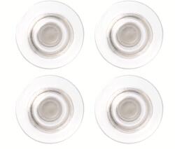 Nobo Erős mágnes, 4 db, üvegtáblákhoz, NOBO, átlátszó (VN4116)