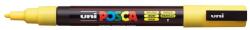 uni Dekormarker, 0, 9-1, 3 mm, UNI „Posca PC-3M, sárga (TUPC3MS)