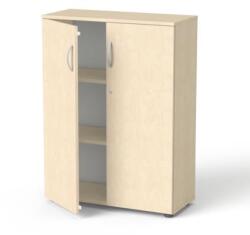 MAYAH Szekrény, 3 rendező magas, kétajtós, polcokkal, MAYAH „Freedom SV-06, juhar (IBXSZ06J)