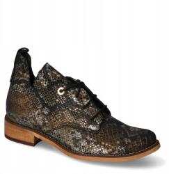 DAMISS Bokacsizma Damiss 639/GAD6 Fekete/Barna 37 (639/GAD6 Czarne/Brąz)