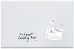 Sigel Mágneses üvegtábla, 100x65x1, 5 cm, SIGEL „Artverum® „, szuper fehér, matt (SDGL541)