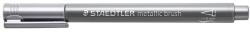 STAEDTLER Dekormarker, 1-6 mm, STAEDTLER „8321, ezüst (TS832181)