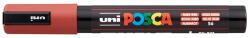 uni Dekormarker, 1, 8-2, 5 mm, UNI „Posca PC-5M, rubin vörös (TUPC5MRV)