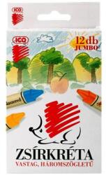 ICO Zsírkréta, vastag, ICO „Süni, 12 különböző szín (TICSUZSV12)