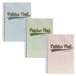 Pukka Pad Spirálfüzet, A5, vonalas, 100 lap, PUKKA PAD „Haze Jotta, vegyes szín (PUP9868)