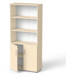 MAYAH Szekrény, 5 rendező magas, kombinált, polcos, MAYAH „Freedom SV-04, juhar (IBXSZ04J)