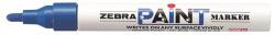 Zebra Lakkmarker, 3 mm, ZEBRA „Paint marker, kék (TZ51012)