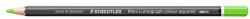 STAEDTLER Akvarell színes ceruza, hatszögletű, STAEDTLER „Mars® Lumograph® 104, fűzöld (TS10451)