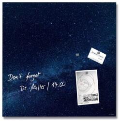 Sigel Mágneses üvegtábla, 48x48x1, 5 cm, SIGEL „Artverum® „, Galaxy mintázat (SDGL273)