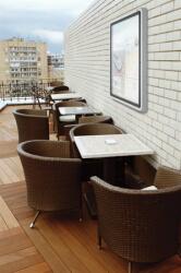 Nobo Vitrin, kültéri, mágneses, álló (9xA4), NOBO „Premium Plus (VN2580)