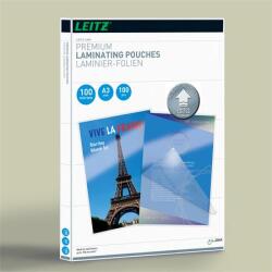 LEITZ Meleglamináló fólia, 100 mikron, A3, fényes, UDT technológiával, LEITZ „iLam (E74870000)