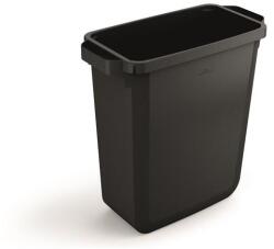 DURABLE Szemetes, 60 l, műanyag, DURABLE „DURABIN ECO, fekete (DB1800503221)