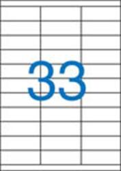 Victoria Etikett, univerzális, 70×25, 4 mm, VICTORIA PAPER, 3300 etikett/csomag (LCV11379)