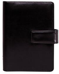 SATURNUS Kalendárium, gyűrűs, betétlapokkal, „M, műbőr, SATURNUS, „223, fekete (NKM223FK)