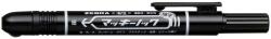 Zebra Alkoholos marker, 1, 3 mm, nyomógombos, ZEBRA „Mckie Retractable, fekete (TZ51061)