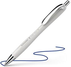 Schneider Golyóstoll, 0, 7 mm, nyomógombos, SCHNEIDER „Slider Rave XB, ezüst szürke (TSCSLRAESZ)