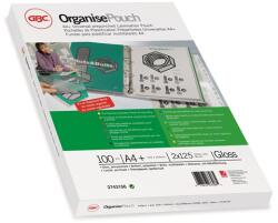 GBC Meleglamináló fólia, 125 mikron, A4, fényes, lefűzhető, GBC (GBC3743156) - becsiirodaker