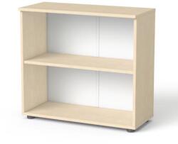MAYAH Szekrény, 2 rendező magas, nyitott, polcokkal, MAYAH „Freedom SV-11, juhar (IBXSZ11J)