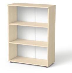 MAYAH Szekrény, 3 rendező magas, nyitott, polcokkal, MAYAH „Freedom SV-07, juhar (IBXSZ07J)