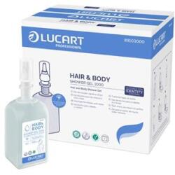 LUCART Tusfürdő és sampon, 1 l, LUCART „Hair&Body, gingko bilobával (UBC105)
