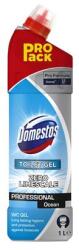 Domestos WC tisztító gél, 1 l, DOMESTOS „Professional, óceán (KHT1095)