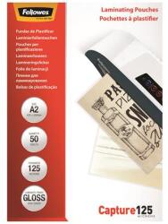 Fellowes Meleglamináló fólia, 125 mikron, A2, fényes, 50 db, FELLOWES (IFW53093) - becsiirodaker
