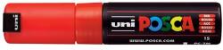 uni Dekormarker, 4, 5-5, 5 mm, UNI „Posca PC-7M, piros (TUPC7MP)